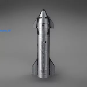 New NASA SpaceX Starship Model Starship Rocket 3D Printing Model Finished S28 - Picture 1 of 14