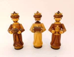 Müller - Belén - Los 3 Reyes Caspar Melchor Baltasar - Erzgebirge NUEVO & EMBALAJE ORIGINAL - Imagen 1 de 1