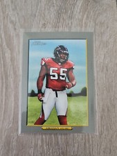 John Abraham #180 2006 Turkey Red Football Card Atlanta Falcons