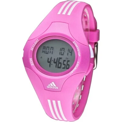 Adidas Performance Furano ADP6064 Pink Silicone Plastic Dial Sport Digital Watch - Image 1 of 2