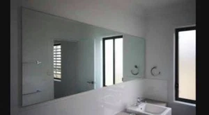 New 4mm polished edge Mirror / frameless cut to size bathroom - Picture 1 of 3