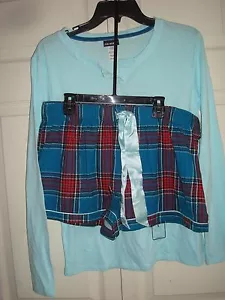 Ladies Plus 2 Piece P J Set New Size 1X - Picture 1 of 6