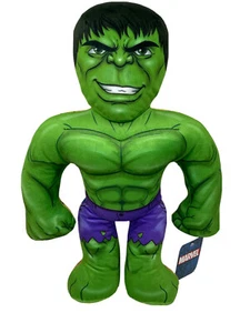 THANOS & HULK 2in1 Marvel Half Ems 18" Tall /Double Sided Plush Toy NWT - Picture 1 of 7