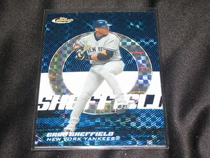 GARY SHEFFIELD YANKEES LEGEND EDIZIONE LIMITATA AUTENTICA CARTA DA BASEBALL RARA/150 - Foto 1 di 2