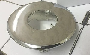 Ersatzglas und Surround (in Chrom) für Daunenfeuerzeuge - Bild 1 von 2