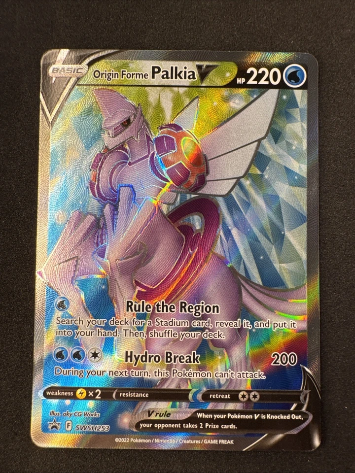 Origin Forme Palkia V SWSH253 SWSH: Sword & Shield Promo Cards Holo Pokemon - Image 1 of 4