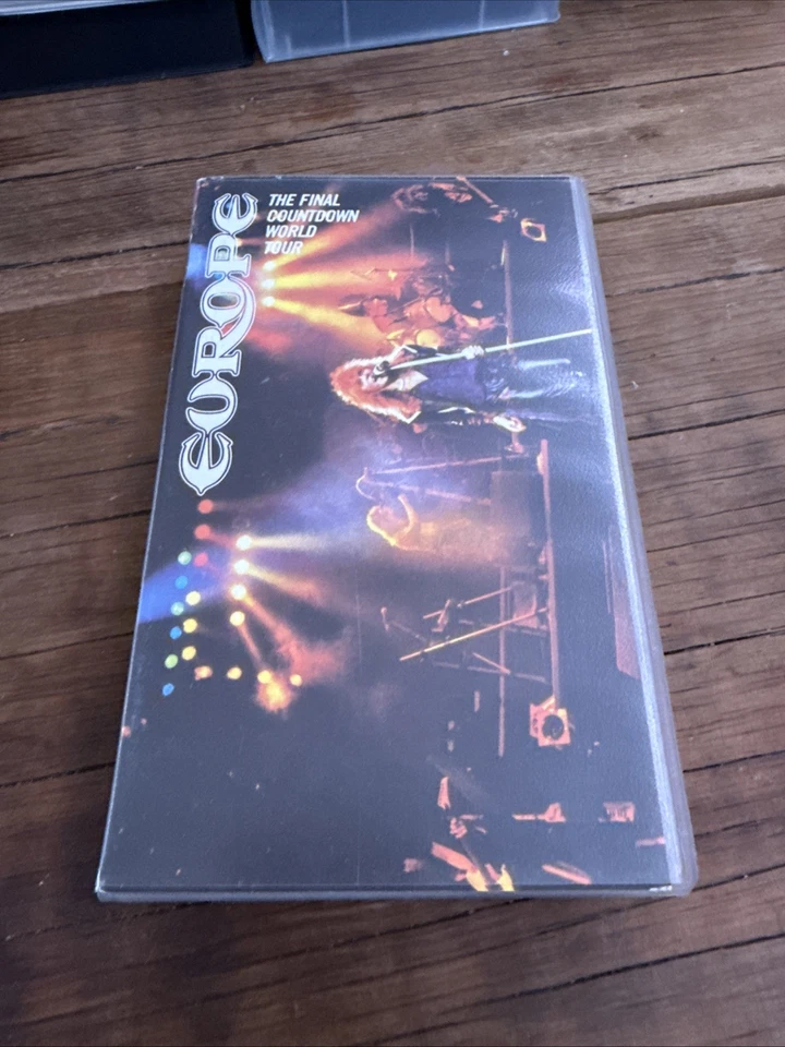 Europe – The Final Countdown World Tour VHS 1987 - Bild 1 von 3