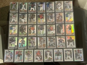 2020/2021/2022 Bowman Chrome Refractor #/499 Serial Numbered Lot (36) Read!! - Picture 1 of 24