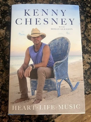 SIGNED Kenny Chesney Heart & Life Hardcover Book 1st Edition Autographed NEW ‘25 - Image 1 of 3