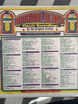 * 1993 Vintage 50's ORIGINAL OLDIES Classic Record  ( Sealed ) - Image 1 of 3