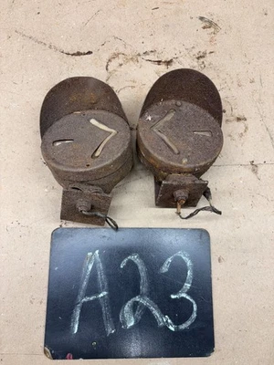 JUEGO DE SEÑALES DE GIRO HOT RAT ROD DE COLECCIÓN PAR PÁTINA ÁSPERA RATROD FORD CHEVY Foto 1 de 4