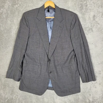 Blazer Brooks Brothers Para Hombre 43 Gris Reg Pata de Gallo Lana Abrigo Deportivo Hecho en EE. UU. Foto 1 de 4