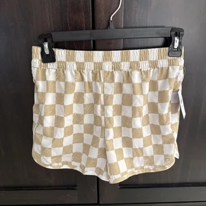 Girls Gap Checkered Athletic Shorts Xl NWT - Picture 1 of 5