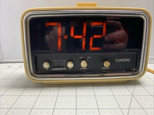 Vintage Retro Lumitime CC-11 Digital Wecker Tamura Electric Co Japan - Bild 1 von 6