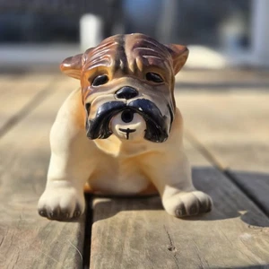 Vintage Motion Activated English Bulldog Barking Dog Collectable Tested Works - Picture 1 of 6