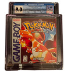 Pokemon Red Version 1st Print Game Boy CGC 9.0 CIB Sandshrew Graded