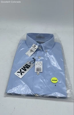 Camisa de vestir Express 1MX azul para hombre talla S - nueva con etiquetas Foto 1 de 4