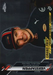 2020 Topps Chrome Formula 1 #164 Max Verstappen Grand Prix Driver of the Day - Picture 1 of 2