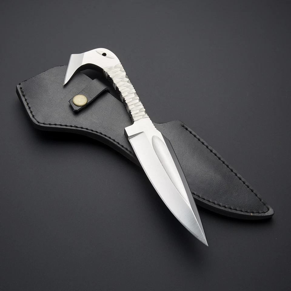 THE TALON BLADE - Custom Hand Forged - VG10 High Carbon Steel - Straight Back - - Image 1 of 3