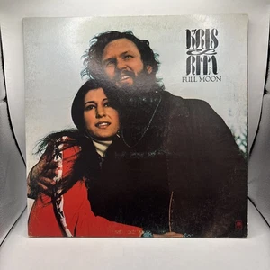 KRIS AND RITA- FULL MOON- GATEFOLD SP 4403 VG R48 - Foto 1 di 5