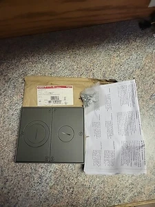 WIREMOLD FPFFTGY FloorPort Flanged Furniture Feed Gray - Picture 1 of 3