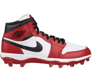 Jordan 1 Mid TD Chicago sz 12 DS lost and found football cleats - Picture 1 of 6