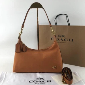 COACH Juliet Shoulder, Crossbody Bag CA670 Brown Leather Outlet New - Picture 1 of 11