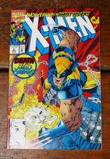 X-Men #9 (1992 MARVEL Comics) Wolverine Vs Ghost Rider Cover Jim Lee - NM