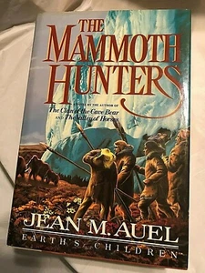 THE MAMMOTH HUNTERS Auel 1985 First Edition 1st Printing Earth's Children - Imagen 1 de 3