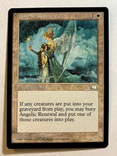 ANGELIC RENEWAL Weatherlight 1997 Magic The Gathering MTG Common White HP