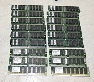 (18) Centon 16MB SIMMs 72-pin RAM Memory Sticks CFUJ16MB Unigen UG8M43202KBT-6 - Picture 1 of 1