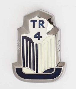 Insignia/medallón esmaltado azul y blanco Triumph TR4, 705950 - Imagen 1 de 1