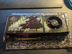 BFG GeForce GTX 260 896MB Maxcore OC Video Card GPU BFGEGTX260MC896OCDE - Picture 1 of 5