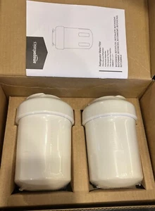 2 Pack Amazon Basics Replacement for GE MWF Refrigerator Water Filter Cartridges - Picture 1 of 6