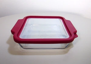 Pioneer Woman  Clear Glass 2qt. Casserole Baking Dish 8 x 8 x 2.5 with Lid - Picture 1 of 6