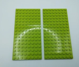 2 Lego 8x16 dot plate 92438 Friends Princess Girls Lime Green - Picture 1 of 2