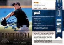 Chris O'Brien Signed 2011 Pizza Hut Wichita State Shockers #10 Card