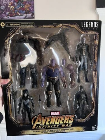 Marvel Legends the Children of Thanos 5 Pack Amazon Excl Hasbro Cover