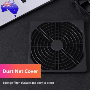 5pcs 60mm 80mm 90mm 120mm PC Case Fan Dust Filter Plastic Dustproof Grill - Afbeelding 1 van 16