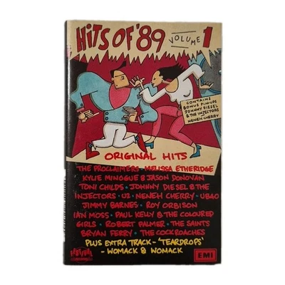 HITS OF '89 - 'Various Artists' 1989 Cassette Tape Album AUST. PRESSING, EMI - Image 1 of 4