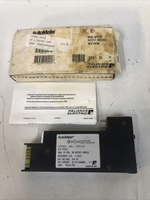 Reliance Electric AutoMate 45C63 24VDC 2 Amp Dual Output Module - Image 1 of 4