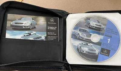 Geuine Mercedes C, E, CL, CLK S SL G-Class Navigation Full Set, Q6460215, 11/05 - Image 1 of 4