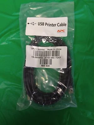 10FT USB 2.0 Type A to Type B Male Data Printer Cable Cord for HP CANNON BROTHER - Image 1 of 2