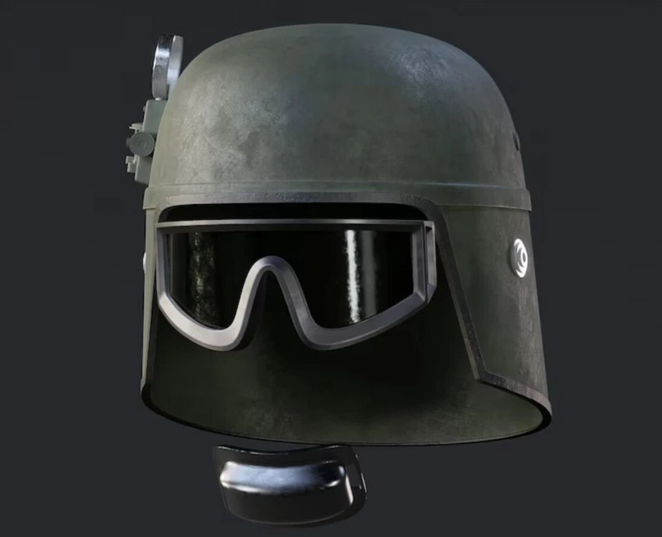 Casco de conductor AT-ST Star Wars Cosplay hágalo usted mismo