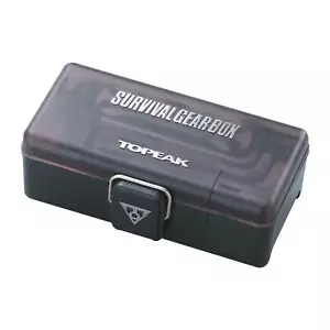 Topeak Survival Gear Box - Q/R Frame Mount Cycle Tool Kit With Various Tools - Picture 1 of 3