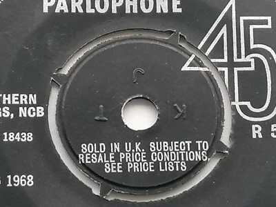 THE BEATLES  ORIG 1968  U.K . 45    LADY MADONNA  K  J T  TAX CODE   ORIG SLEEVE - Image 1 of 4