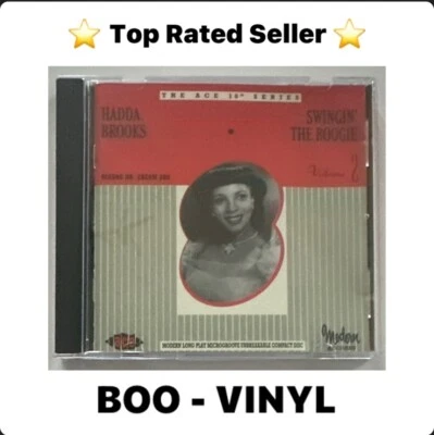 Hadda Brooks Swingin' the Boogie (CD) Album Piano Blues NM / NM - Image 1 of 4