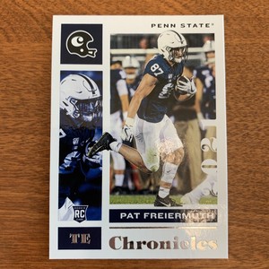 2021 Panini Chronicles Draft Picks Pat Freiermuth Steelers #22