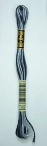 DMC Stranded Cotton Embroidery Floss, Colour 53 Variegated Steel Gray - Picture 1 of 1