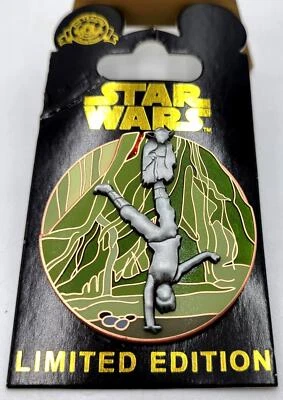 Disney Star Wars Pin of the Month Limited Edition of 6000 Dagobah Luke Yoda 2016 - Image 1 of 3
